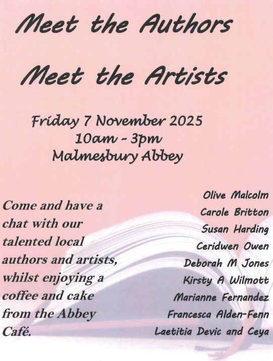 Meet the Authors & Meet the Artists - Malmesbury Abbey